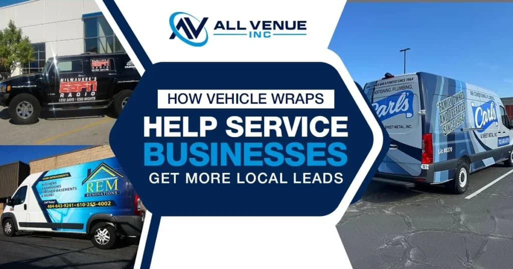 How Vehicle Wraps Help Service Businesses Get More Local Leads
