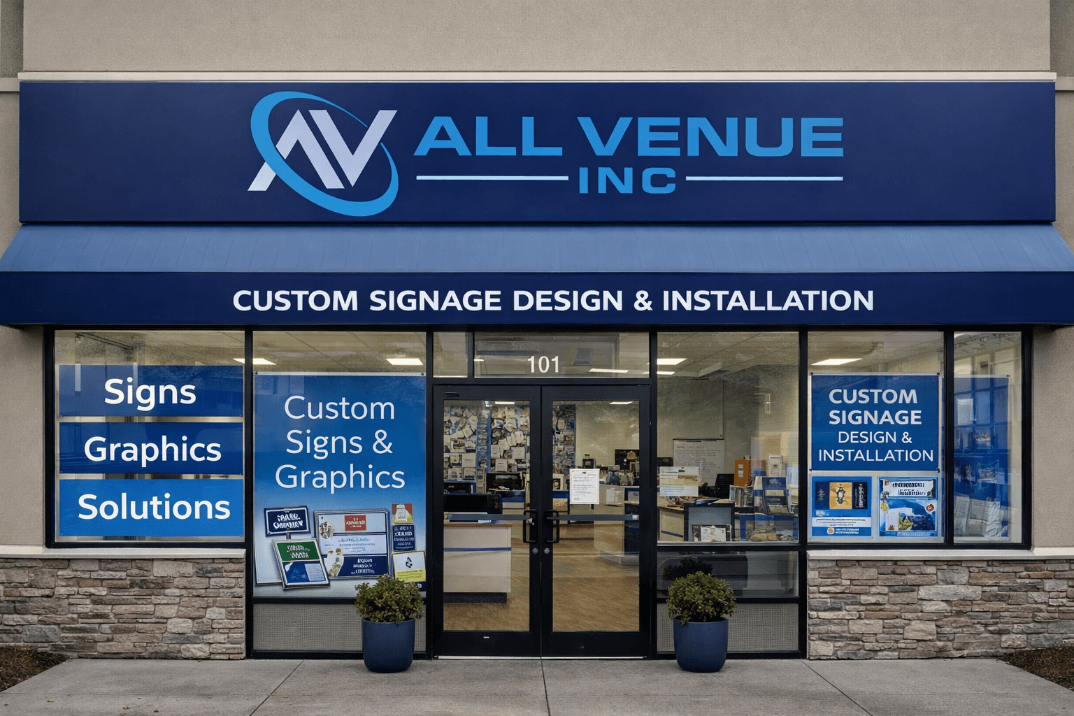 All Venue Graphics office